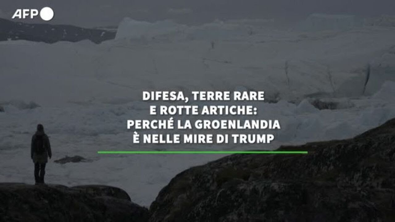 Difesa, terre rare e rotte artiche: perche' la Groenlandia e' nelle mire di Trump