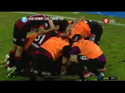 Gol de Alario. Newells 0 - Colón 1 | Torneo Final 2014 - Fecha 14