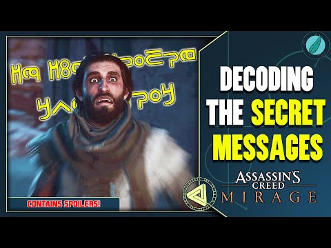 [Spoilers] We have Cracked the Isu Language Secret Messages in Assassin's Creed Mirage!