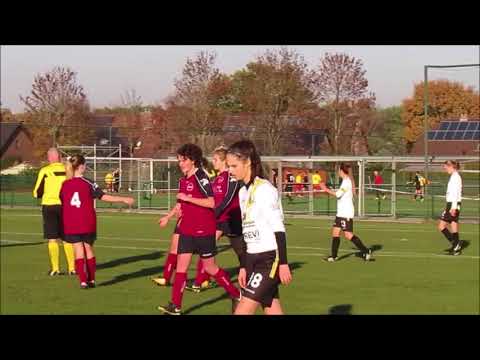 Esperanza Pelt - BS Sport A (JVGH Ladies): eigen doelpunt Linde Huysmans (0-2)
