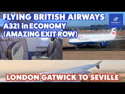 Vignette YouTube pour British Airways Airbus A321