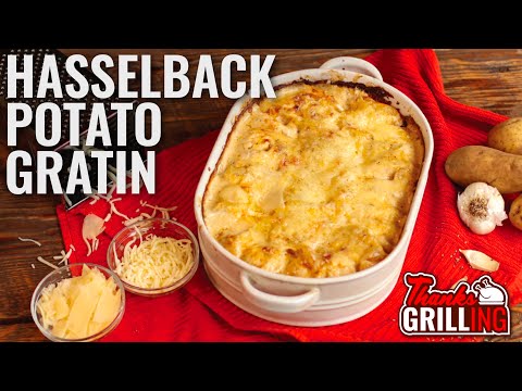 Hasselback Potato Gratin | Thanksgrilling Powered by Kingsford