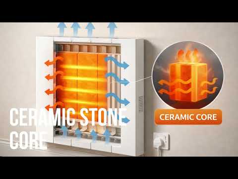 SolAire Exo Ceramic Core Electric Radiator