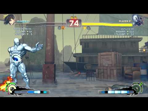 Kyoku ( Yang ) Vs Ashiura 00  ( Seth ) Arcade Edition 2012 1080p