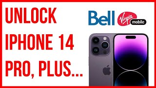 Unlock iPhone 14, 14 Plus, 14 Pro, 14 Pro Max Bell Virgin Canada for Free