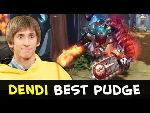 Dendi best Pudge in Dota — Hook to kill, Hook to save