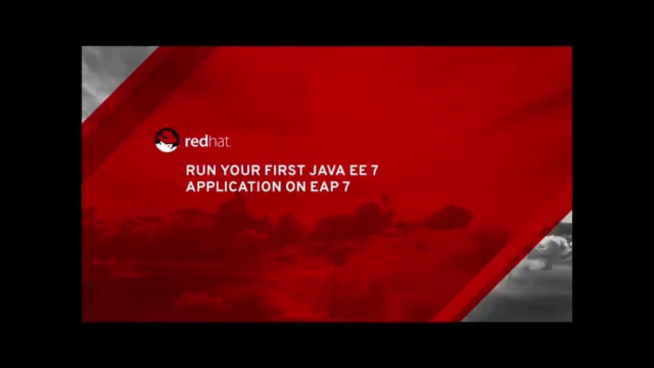 Run Your First Java EE 7 Application on JBoss EAP 7