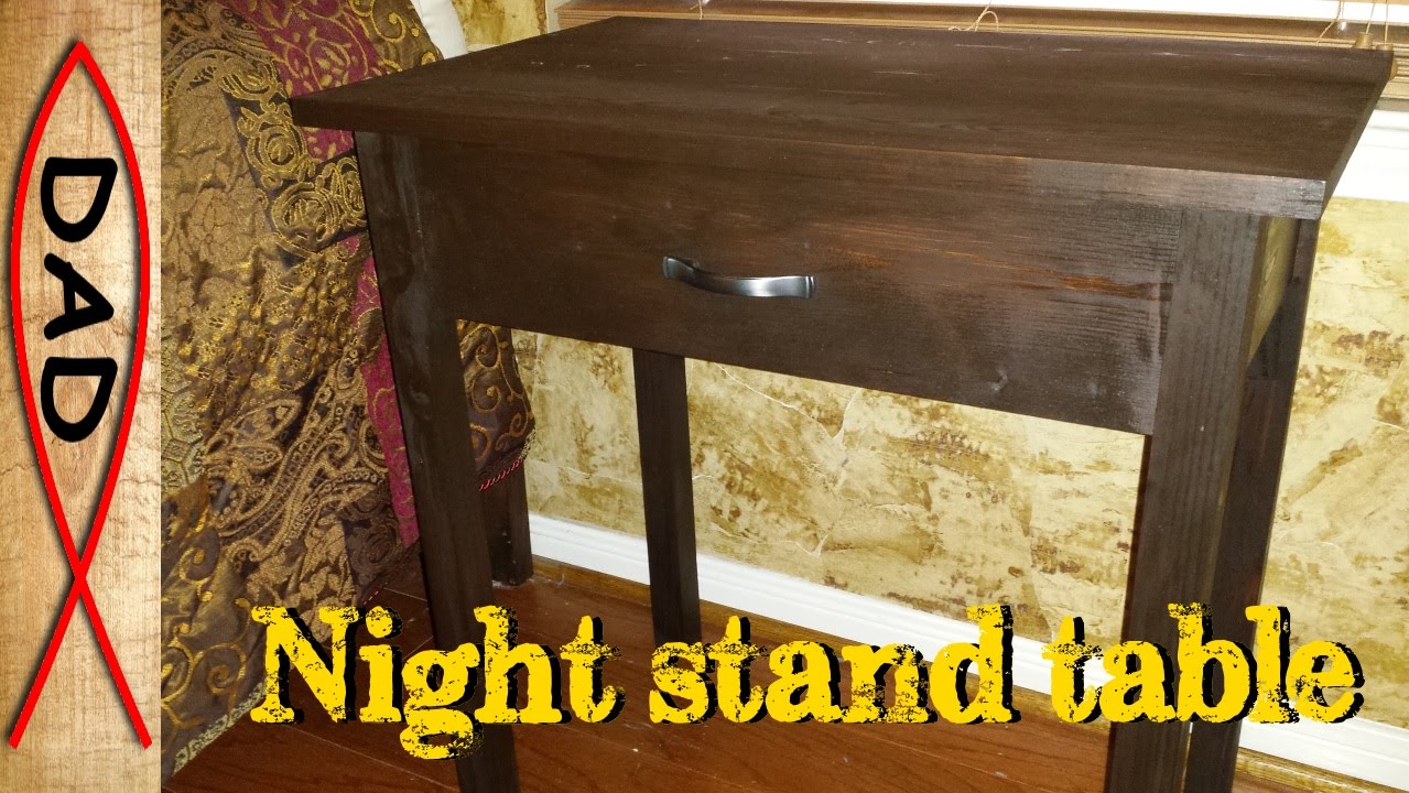 DIY - Night stand or small table