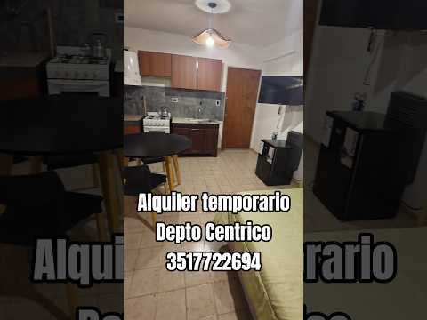 Alquiler Temporario depto monoambiente centrico en carlos paz #turismo #cordoba #carlospaz