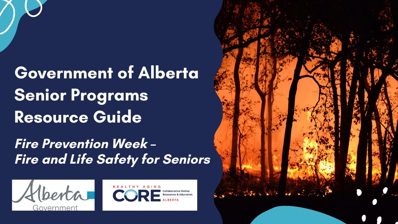 Fire Prevention Week - Fire and Life Safety for Seniors