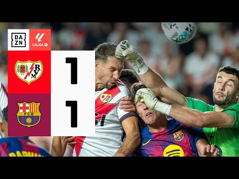 Resumen Rayo Vallecano vs FC Barcelona Jornada 3