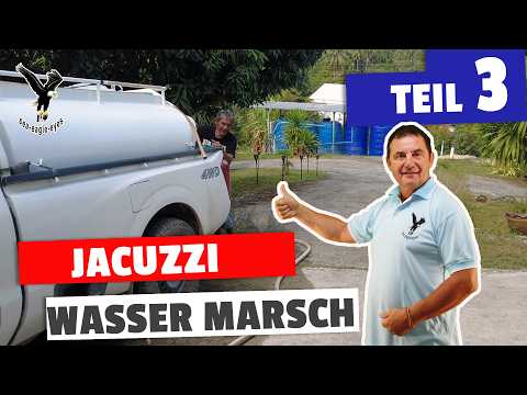 Water is being added to the jacuzzi, part 2. Is everything sealed?