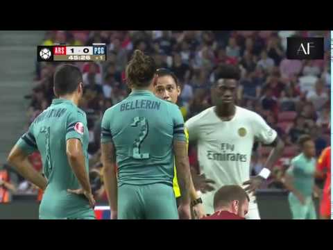 Timothy Weah VS Arsenal 28-07-2018