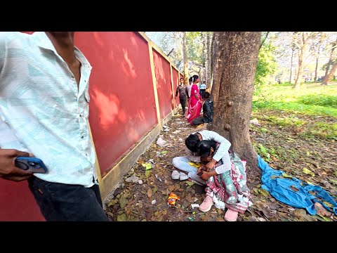 Cooch Behar Rajbari Park - Saraswati Puja