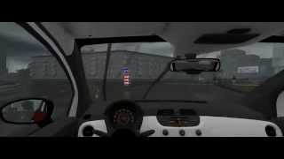 preview picture of video 'Percorso di guida con pioggia - Virtual Driving - Autoscuola Baglieri Pozzallo -'