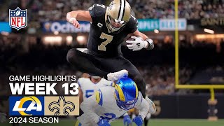 Download Lagu Los Angeles Rams vs. New Orleans Saints Game Highlights | NFL 2024 Season Week 13 Thumbnail