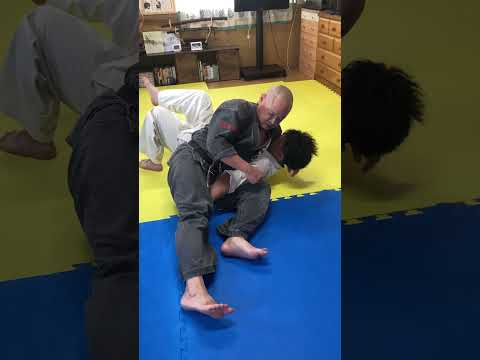 袈裟固めからの関節技