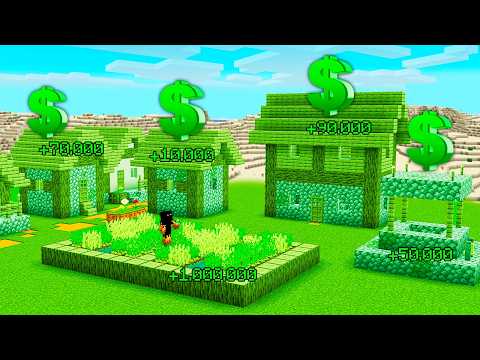 I Found Millionaire Villager City In Minecraft