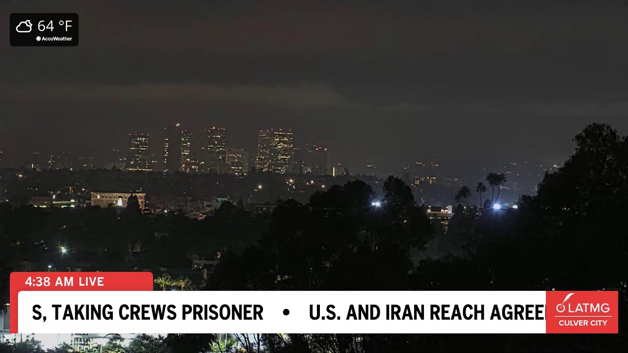 Live webcam view of Century City Skyline Panorama
