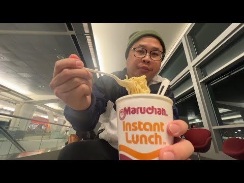 ‼️How I Eat at the Airport for $1 (Secret Budget Travel Hack They Don’t Want You to Know!)😳