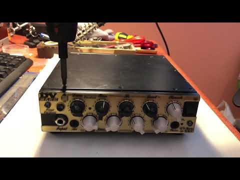 Inside DV Mark CMT 50 Guitar head