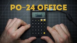 Video thumbnail for TE PO-24 Office Introduction by Red Means Recording