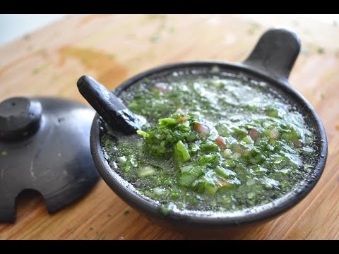 Colombian Salsa de Ají con Tomate y Habañero (very spicy!) - Spicy Colombian Salsa for Empanadas