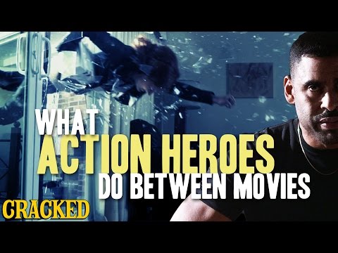 Akční hrdinové mimo natáčení