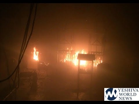 Tziyon Of Reb Elimelech In Lizhensk Catches Fire