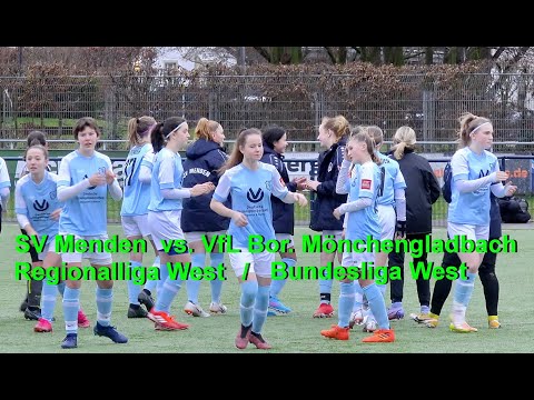 SV Menden | Regionalliga West | VfL Bor Mönchengladbach | Bundesliga West | B-Juniorinnen | 29.01.22