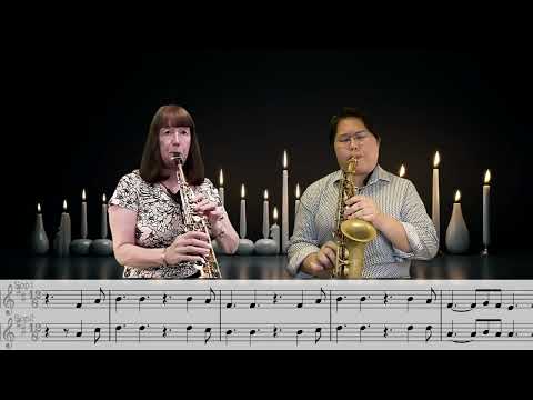 Hallelujah Saxophone Duet Cover