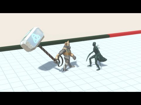 Champion Ghor Hammer does DEATH RUN - Animal Revolt Battle Simulator