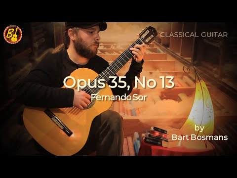 Opus 35 No.13 - Fernando Sor, Segovia 20 studies Estudio No.2 - Classical guitar