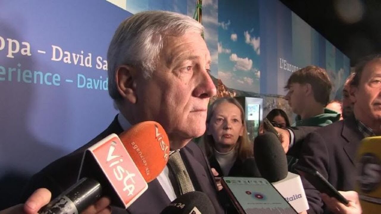 Tajani: Occhiuto? "Non ci sono correnti in Forza Italia, è normale dibattito interno"