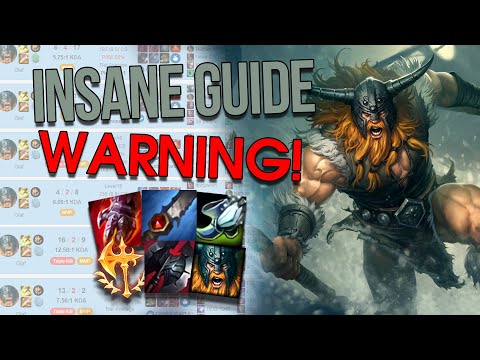 Olaf Season 10 Guide | How To Jungle Clear, Gain A HUGE EXP + Gold Lead, Best Item Build and Runes!