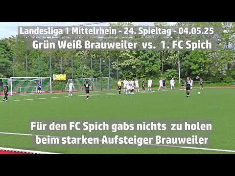 Fussball Landesliga GW Brauweiler vs. 1. FC Spich