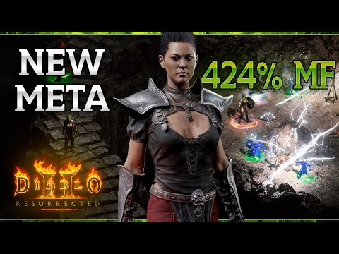 This could become a new PIT FARMING META - Corpse Explosion Trapsin - Diablo 2 Resurrected