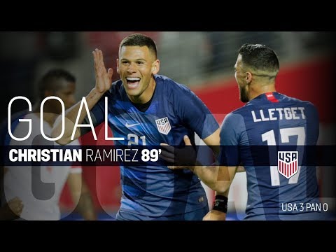 MNT vs. Panama: Christian Ramirez Goal - Jan. 27, 2019