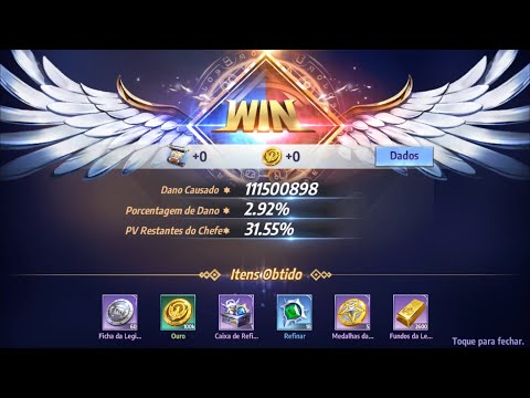 Saint Seiya Awakening 320Kk de dano no Boss da Legião. CDZ - SSA - KOTZ