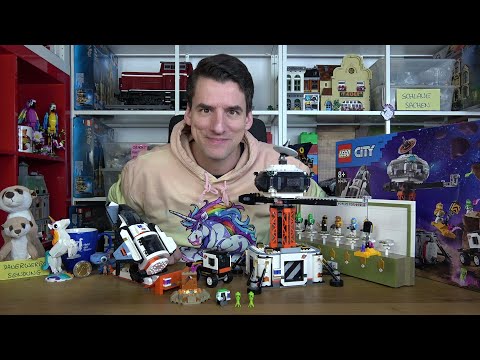 Wenig Sticker und richtige Gebäude! Nur der Preis verrät LEGO® City - 60434 Raumbasis mit Rampe