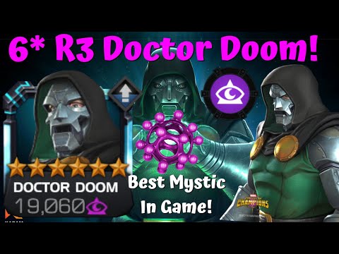 6* Rank 3 Doctor Doom! Rank Up and Gameplay! Best Mystic In Game! - Marvel Contest of Champions