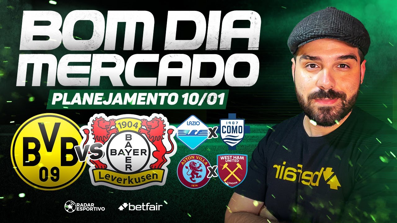 Planejamento para Trader Esportivo - Dia 10/01/25