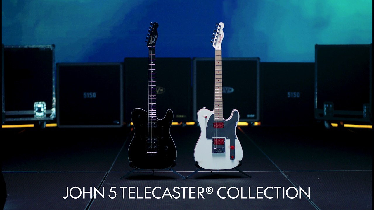 Exploring the John 5 Telecaster Collection | Artist Signature Series | Fender - YouTube