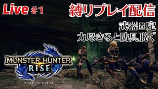 【MHRISE】　縛りプレイ　雑談配信