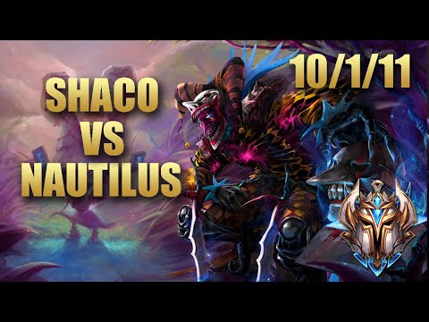 REWORK - Shaco Support Vs Nautilus- KR Challenger Patch 9.20