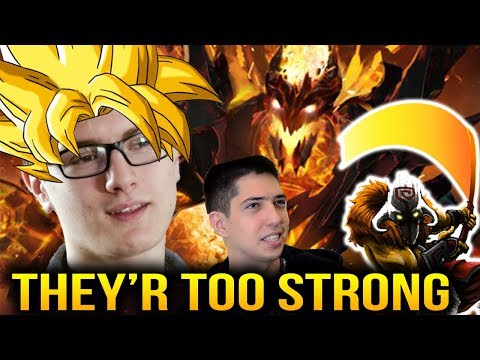 Miracle- Invoker ft w33 Axe VS Noone SF ft Juggernaut Dota 2