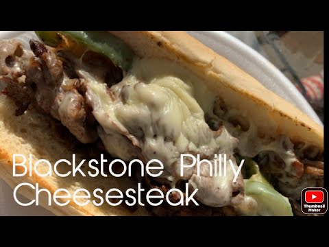Philly Cheesesteak on the Blackstone Griddle