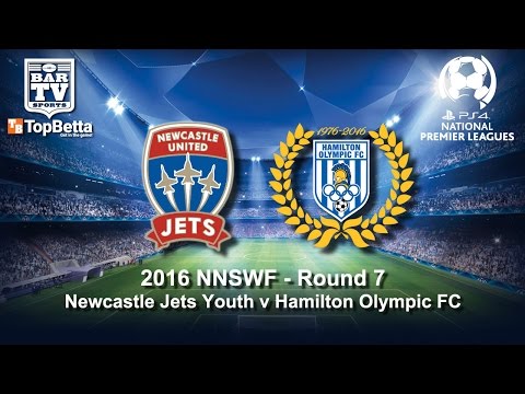 2016 - NNSWF NPL Round 7 Delayed Broadcast - Newcastle Jets Youth v Hamilton Olympic