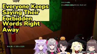 Everyone Keeps Saying Their Forbidden Words Right Away | Tsunomaki Watame