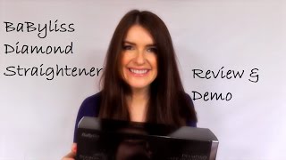 Babyliss Diamond Straightener Review / Demo